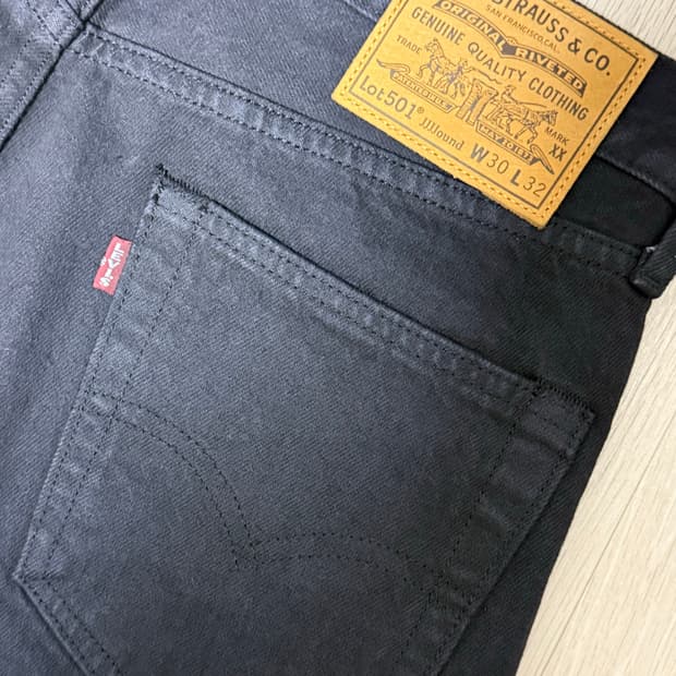 리바이스 x JJJ자운드 501 93 블랙 W30 L32