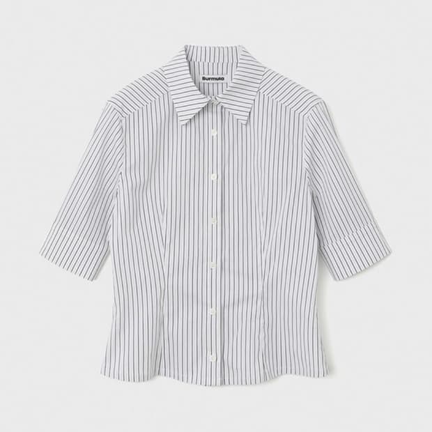 버뮬라 솔리드 하프 셔츠