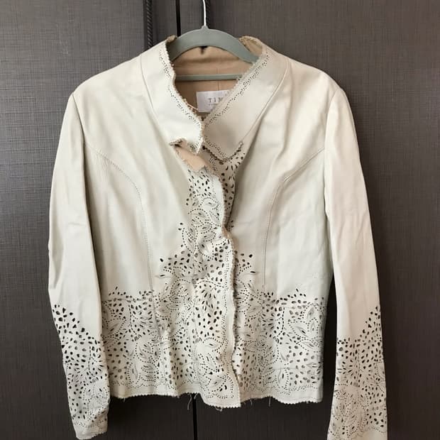 타임 레더 LJ504 양가죽 자켓 