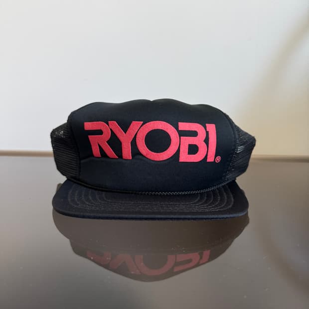 USA RYOBI 메쉬 빈티지 모자 볼캡 vintage cap