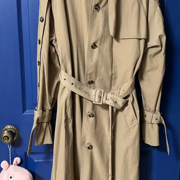 Rokh x h&m 트렌치코트