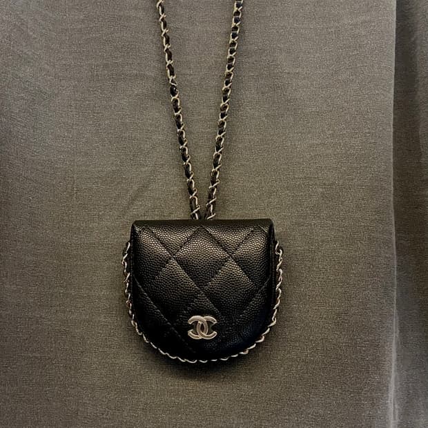 (정품)샤넬 동전지갑 목걸이/크로스백
