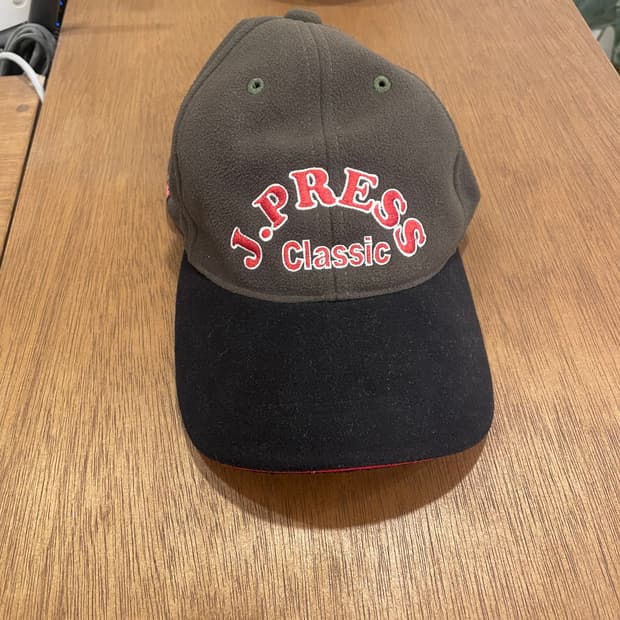 J.PRESS fleece cap