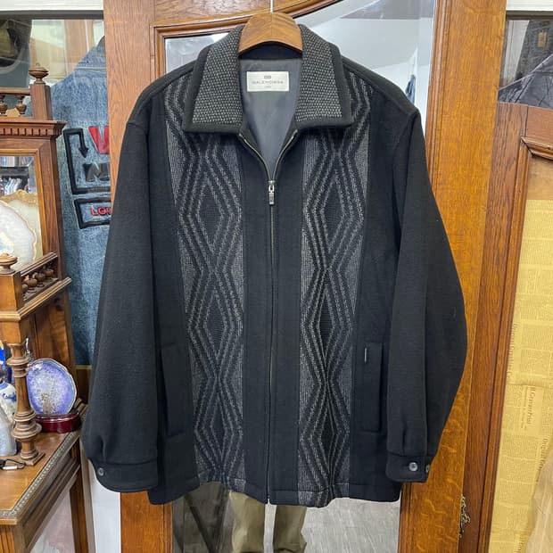 90's BALENCIAGA wool jacket