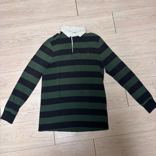 폴로 단가라 긴팔 티