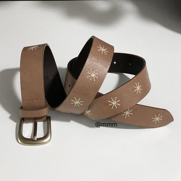 flower belt자수 벨트❄️❄️