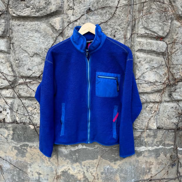80s 파타고니아 usa 빈티지 레트로x 신칠라 후리스 플리스 자켓