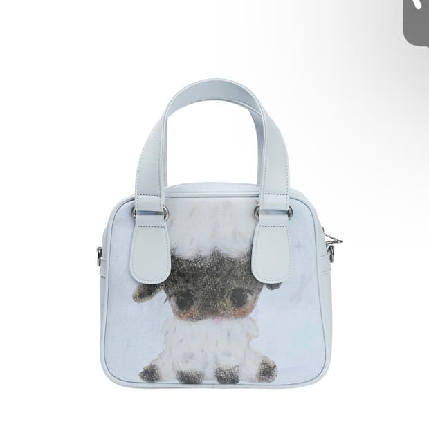 코이세이오 VINTAGE SHEEP GRAPHIC TOTE BAG