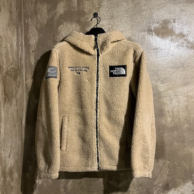 노스페이스 플리스 후드 자켓