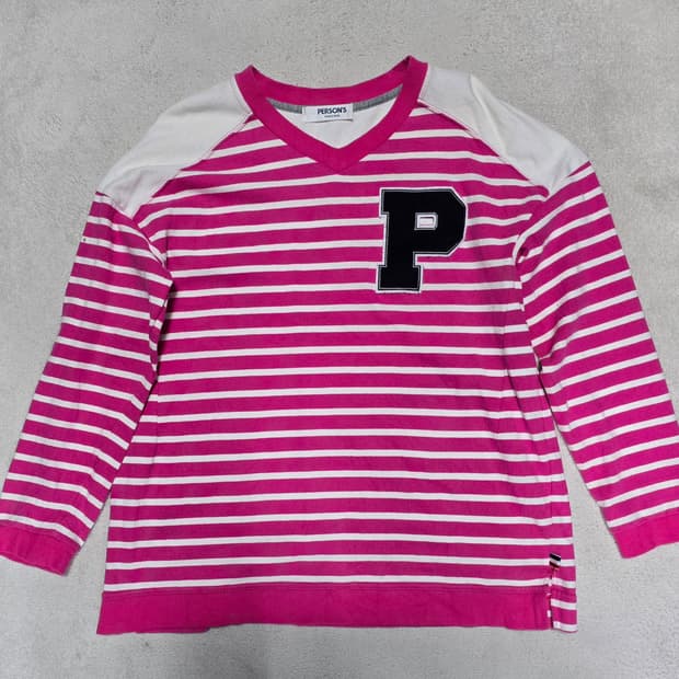 Person's 퍼슨스 스트라이프 롱슬리브