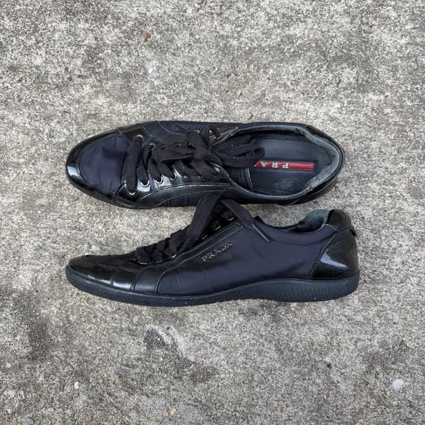 프라다 스포츠 나일론 스니커즈