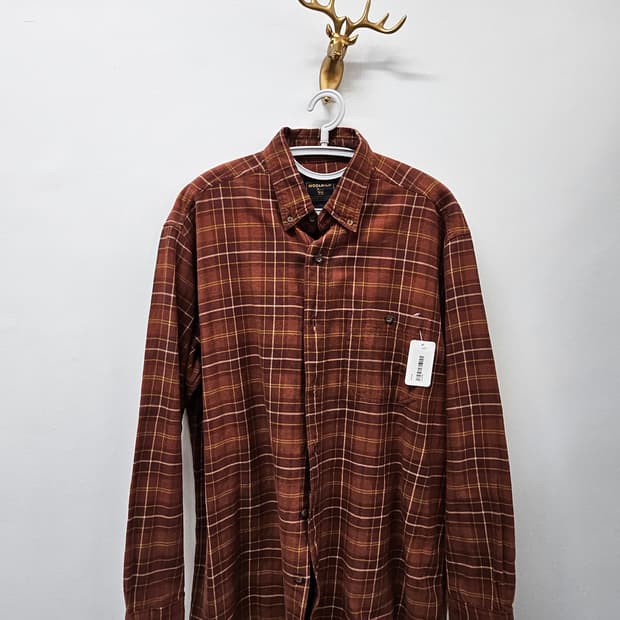 woolrich 울리치 빈티지 체크셔츠