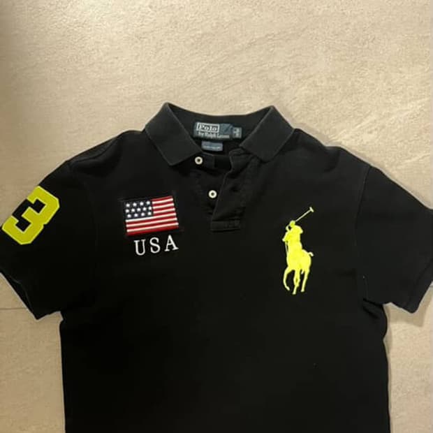 빈티지 폴로 빅포니 치프키프 반팔티
