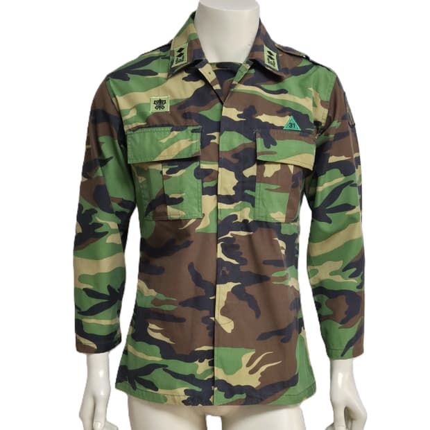 육군 구형 20사단 기갑 중위 후기형 동계 전투복 상의 자켓 (S)