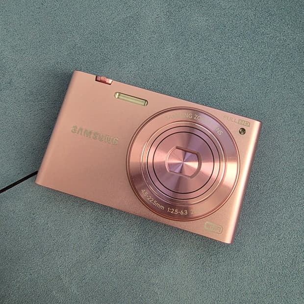 삼성 미러팝 핑크 디카 mv900