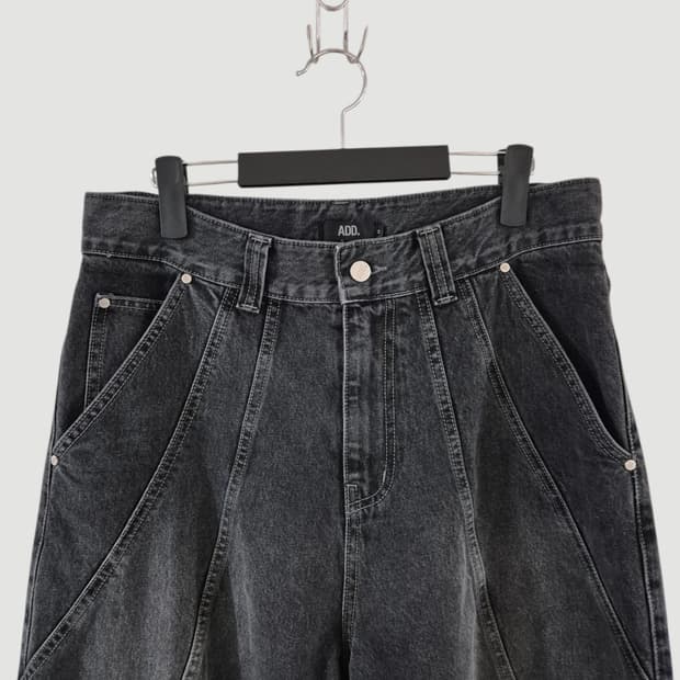 [32]ADD애드 빈티지 어글리 와이드 데님 청바지 Men