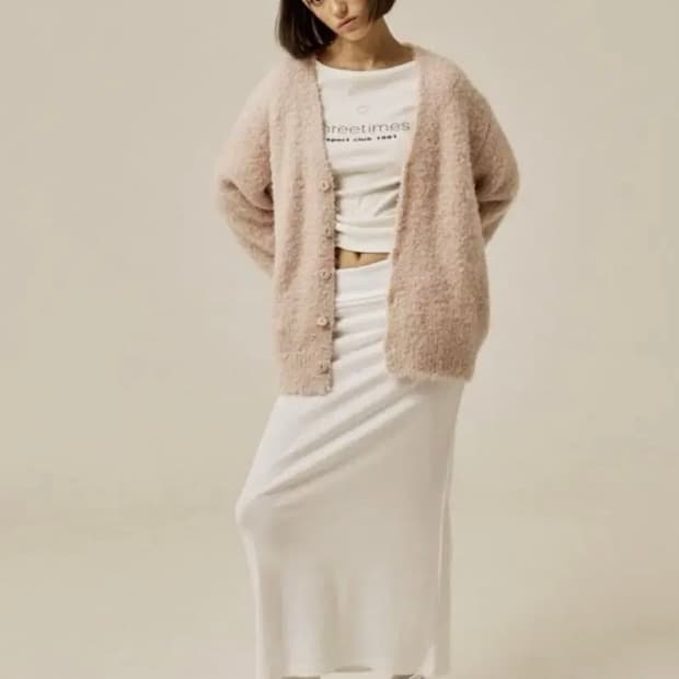 쓰리타임즈 푸들 가디건 판매합니다