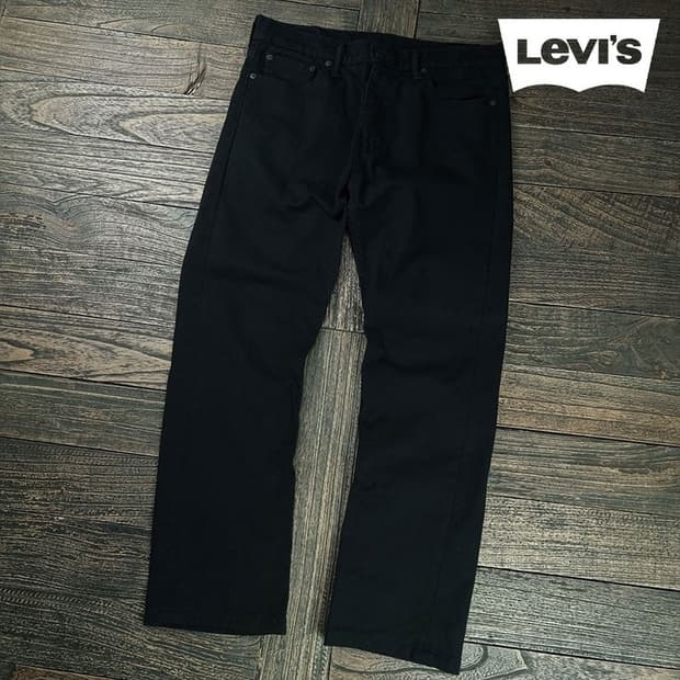 [리바이스] 513 스트레이트 블랙진 M19219