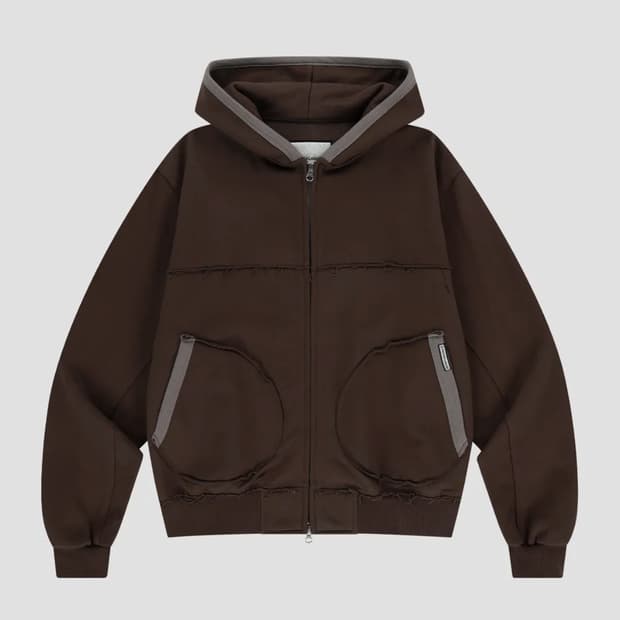 더바이닐하우스 후드집업 S