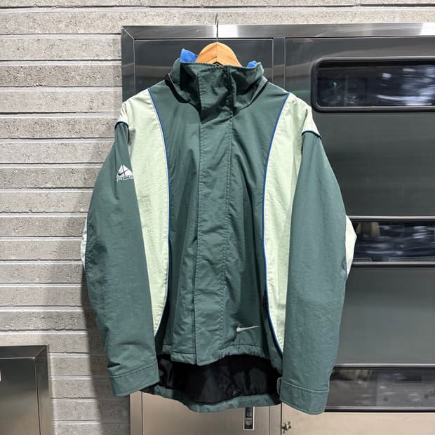 90s 나이키 에씨지 올리브 그린 마운틴 파카