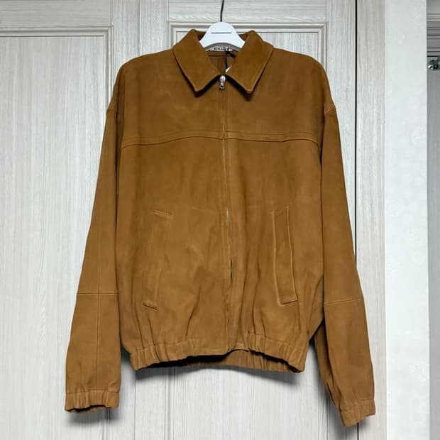 [3] 오라리 램 스웨이드 블루종 새상품