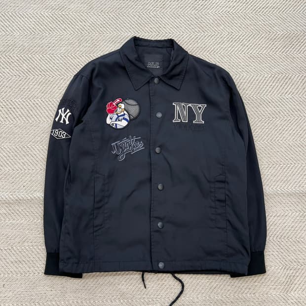 MLB 프린팅 자수 나일론 코치 자켓 r4360