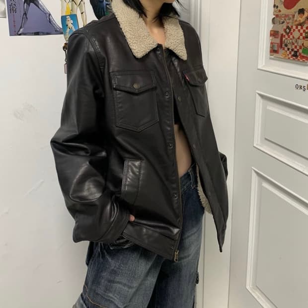 리바이스 쉐르파 레자 자켓