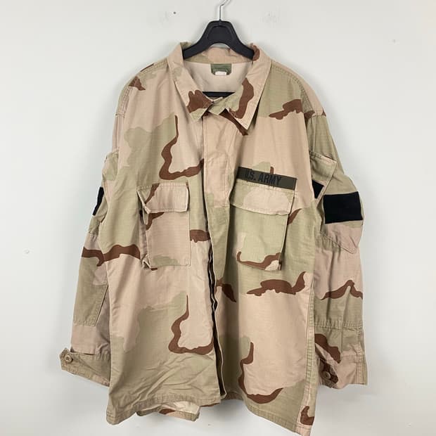 미군 US ARMY 데저트 카모 Bdu 셔츠 M <535>