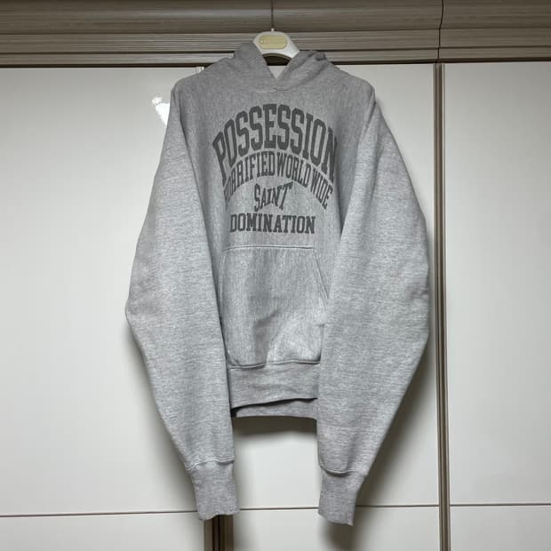 [L] Saint michael 세인트미카엘 포제션 후디 그레이