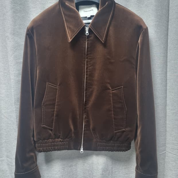 토니웩 벨벳 브라운 자켓 L