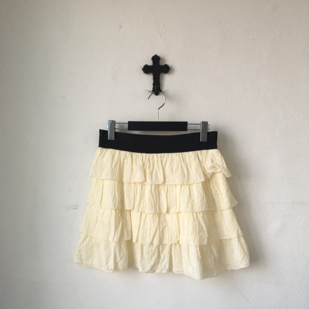 Punching layer mini skirt