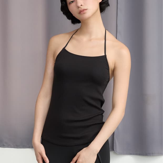 (구매) Mawa Halter top 블랙