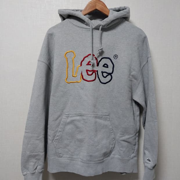 Lee 후드티 L사이즈 그레이