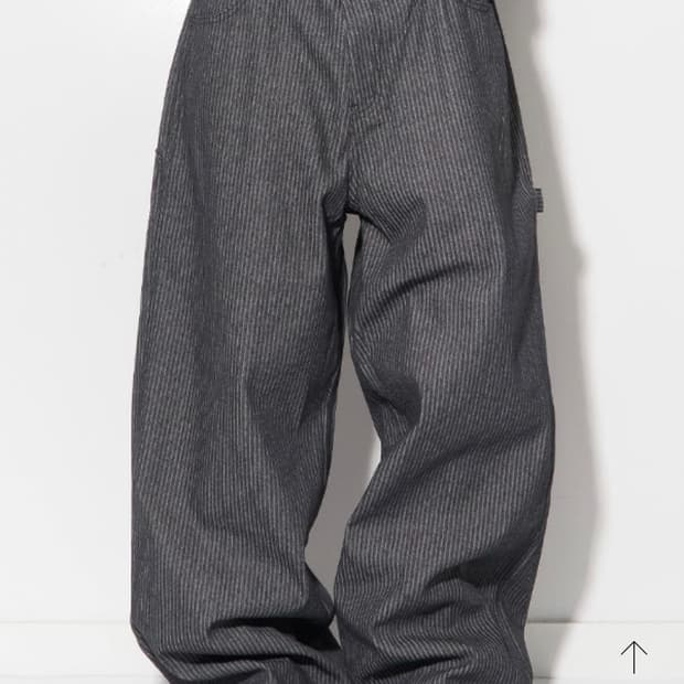 헬름 스트라이프 팬츠