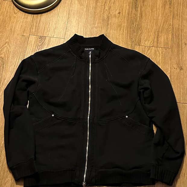 코스트퍼킬로 오버다이드 집업 자켓 블랙 xl
