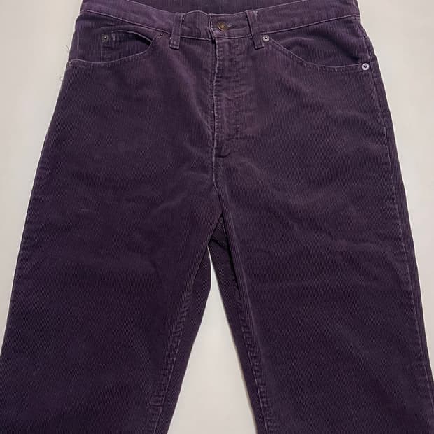 리바이스80s 517 코듀로이 다크브라운