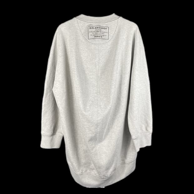 [M] 발렌시아가 오버사이즈 로고 스웻셔츠 맨투맨