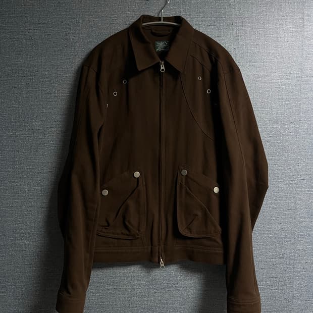 더콜디스트모먼트 트러커 자켓/브라운 m