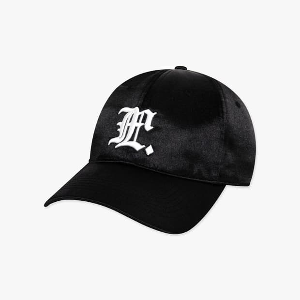 LMC 엘엠씨 고딕 새틴 6패널 캡 모자 블랙
