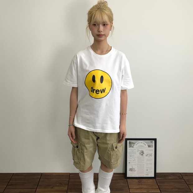 Drew House Smile Logo Oversized Tee