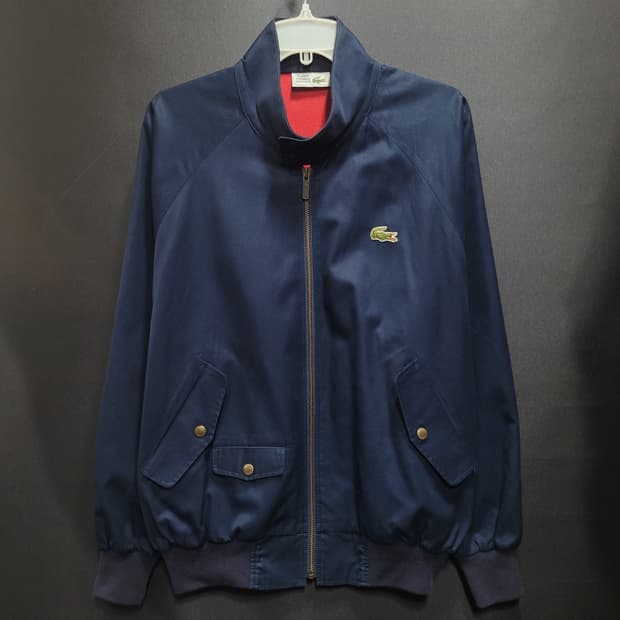 LACOSTE 라코스테 빈티지 바람막이 블루종 바라쿠타
