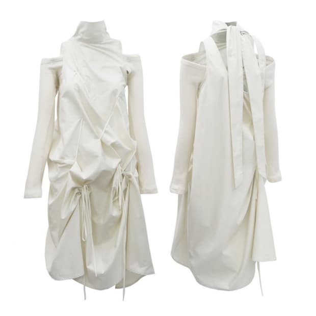 나체 셔링 원피스