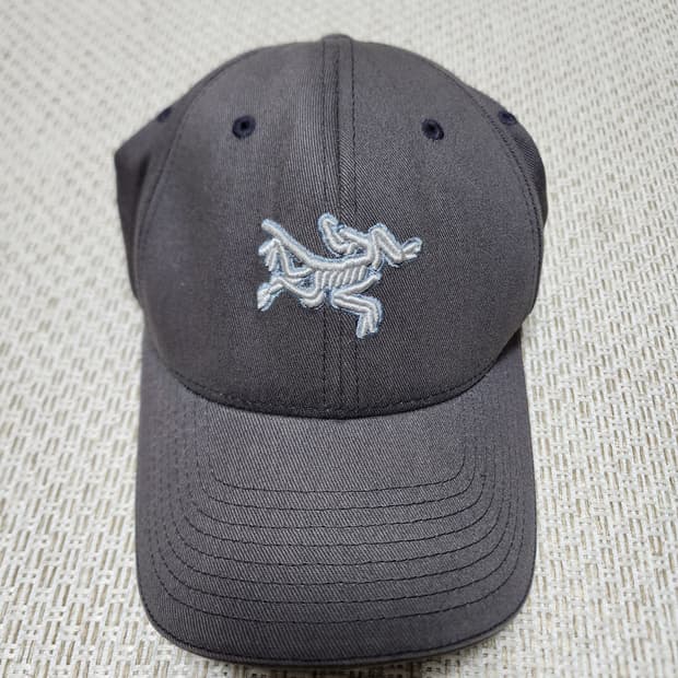 Arcteryx 아크테릭스 볼캡 빈티지 빅로고 그레이