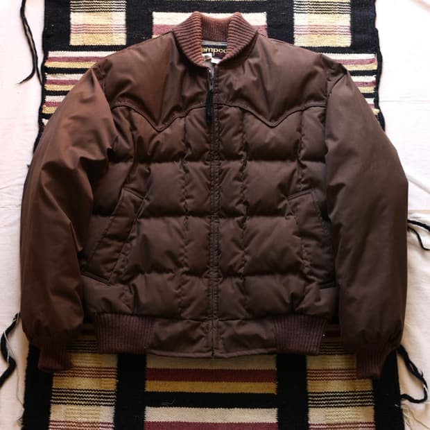 Tempco(템포) 70s 웨스턴 구스다운 자켓