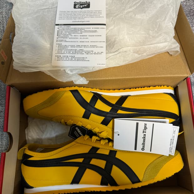 [새상품] 오니츠카타이거 멕시코66 옐로우 280