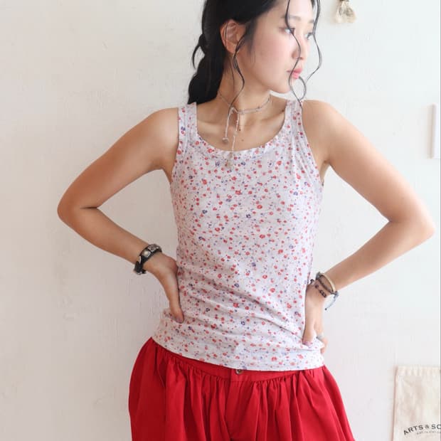[45rpm] Petit Floral Tank Top