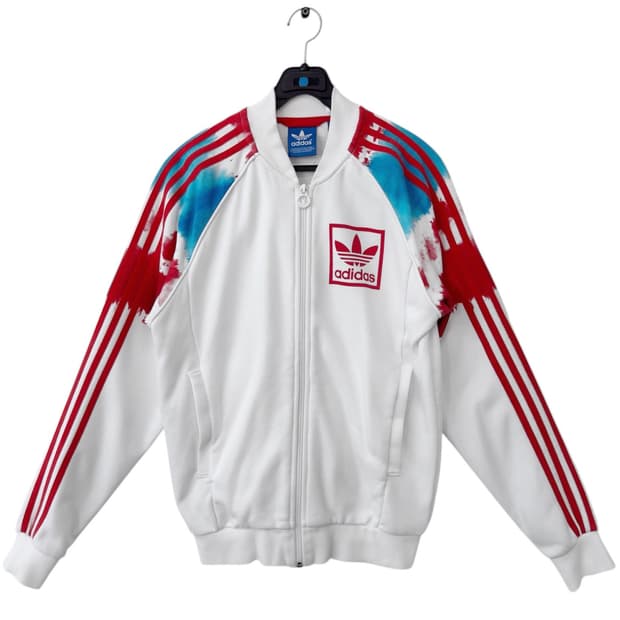 아디다스 코튼 트랙탑 져지