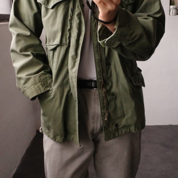 70s 알파 인더스트리 콜드 필드 자켓