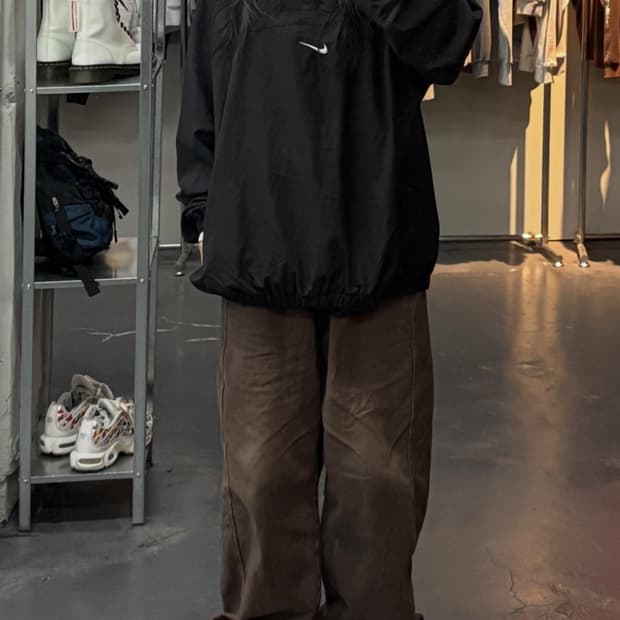 나이키 블랙 올드스쿨 웜업 A3222