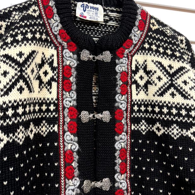 VOSS cardigan 울 가디건 (Made In Norway)